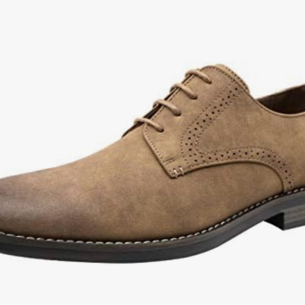 Classic Brown Men's Derby Shoes